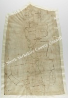 Historic map of Little Ayton 1656